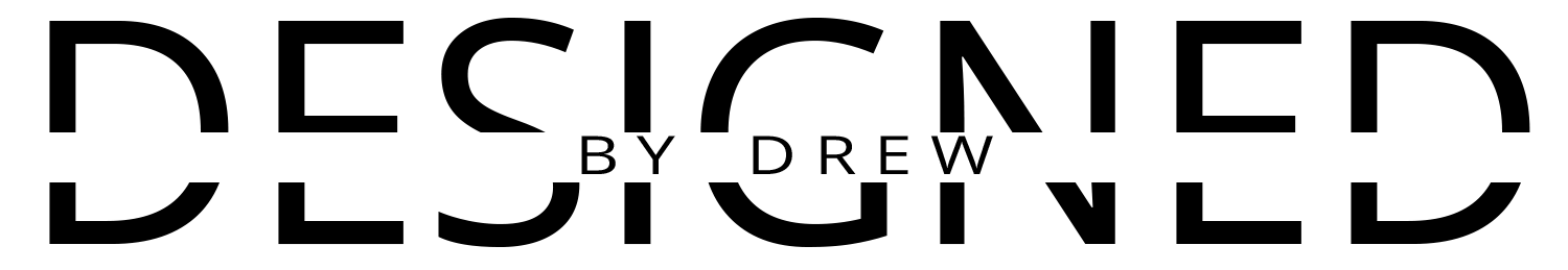 Designed by Drew Logo